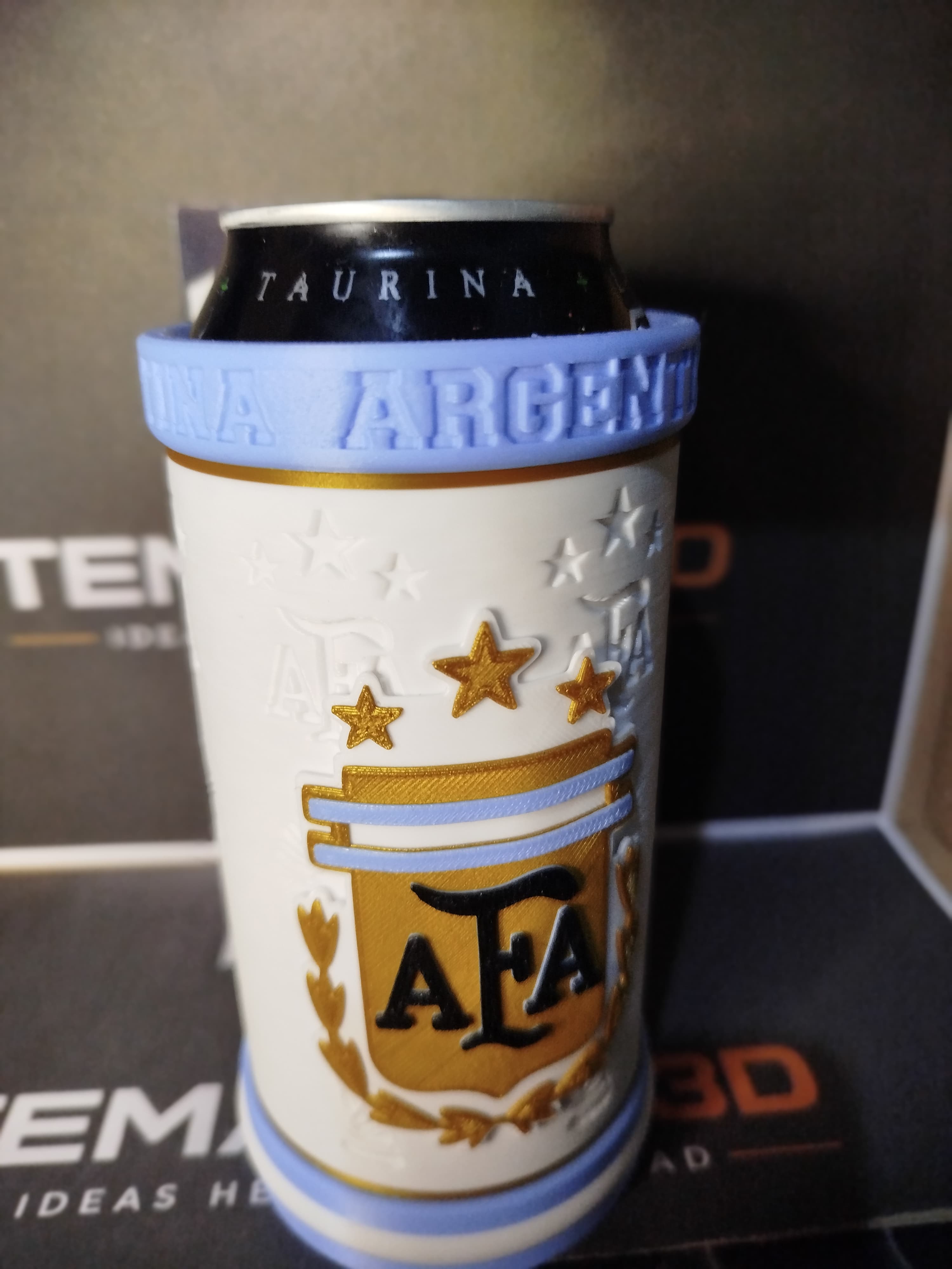 Jarra para Lata Personalizada AFA 🇦🇷