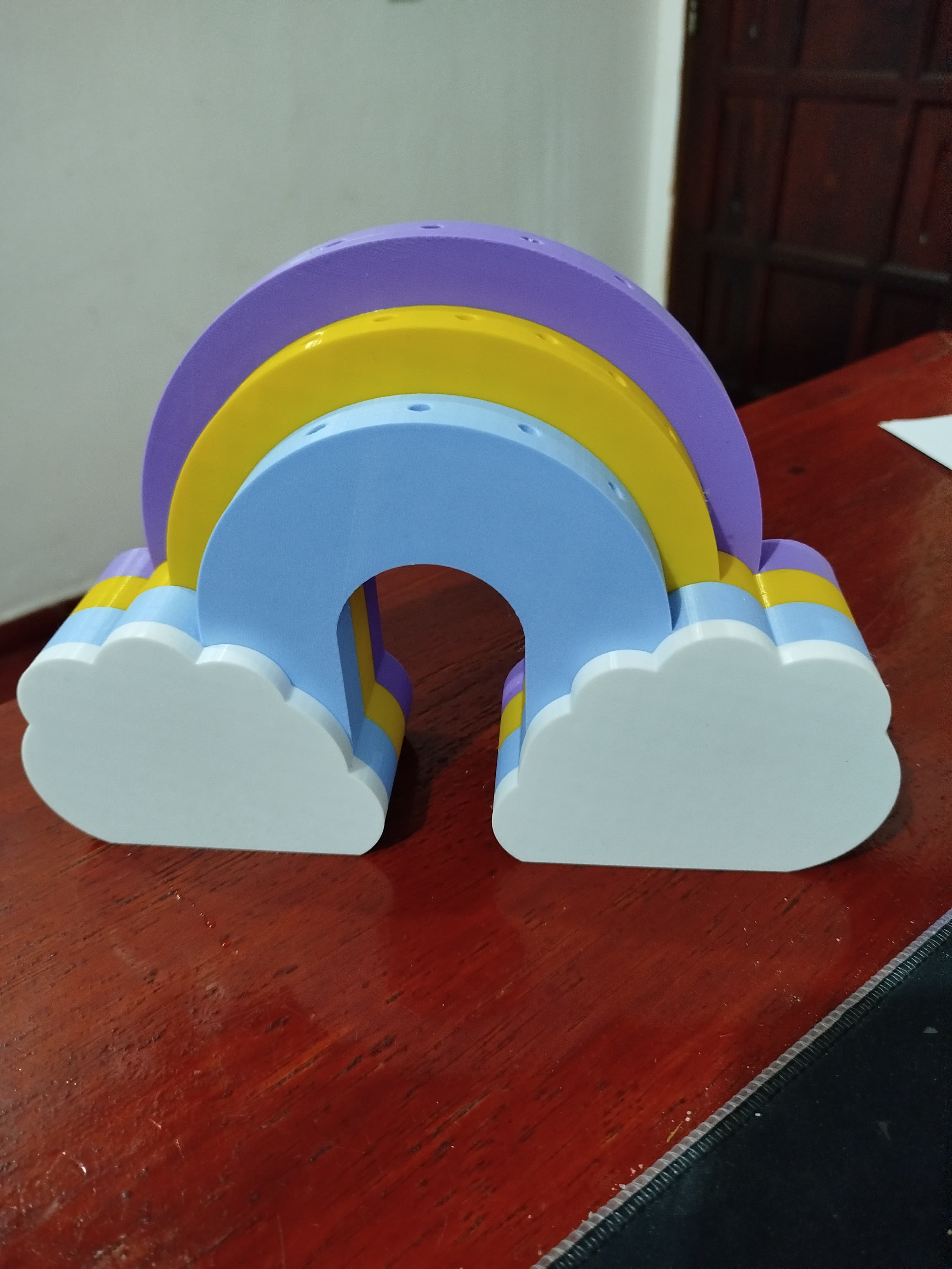 Arcoíris de Nubes 3D 🌈☁️